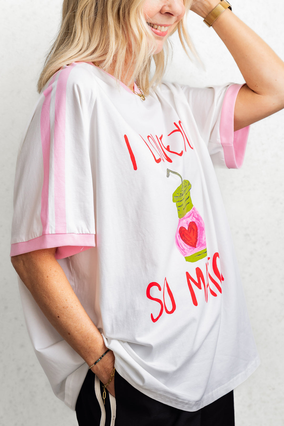 So Matcha Tee - White