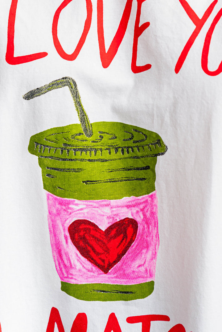 So Matcha Tee - White