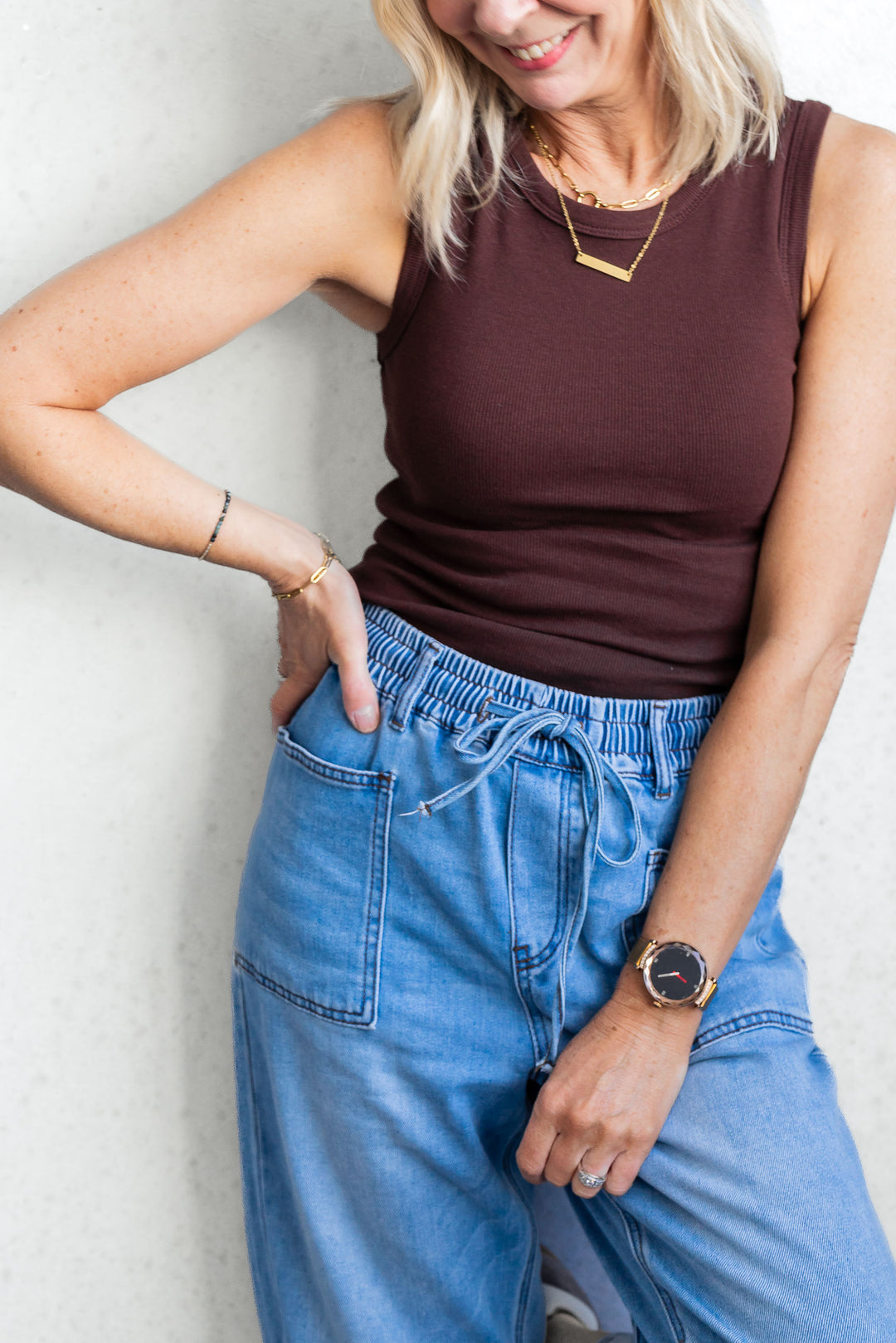 Essential Tank - Chocolate