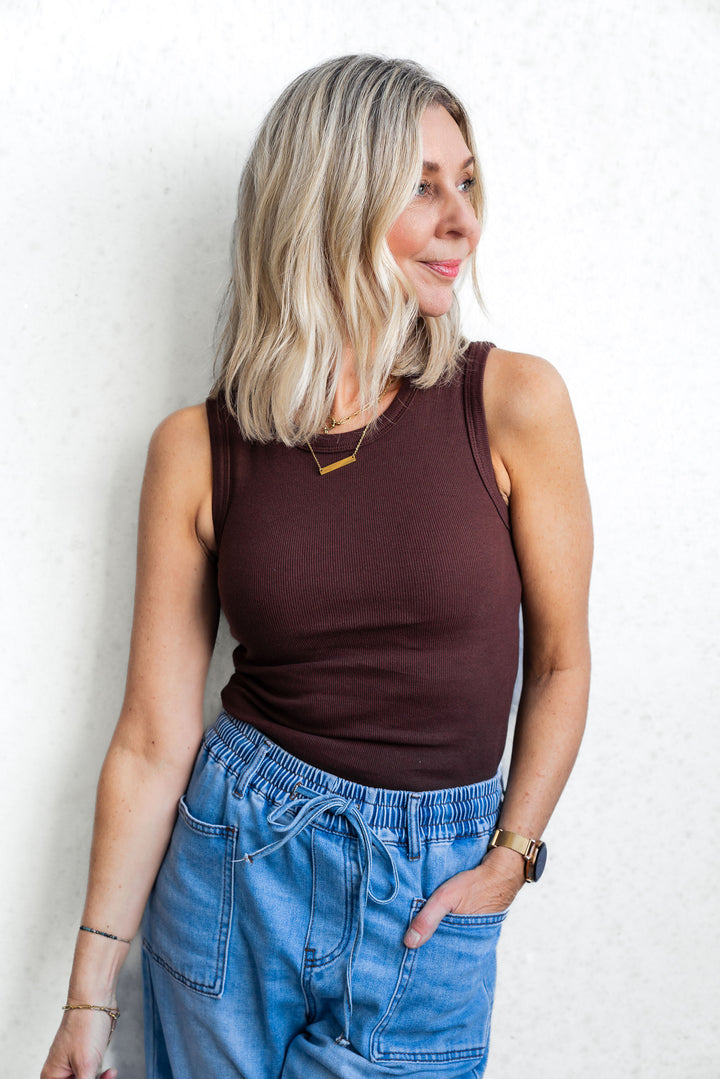 Essential Tank - Chocolate