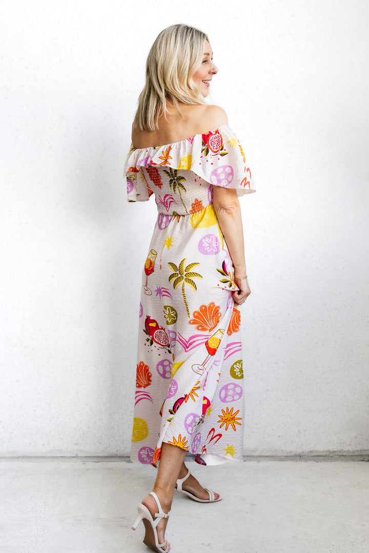 Sangria Midi Dress