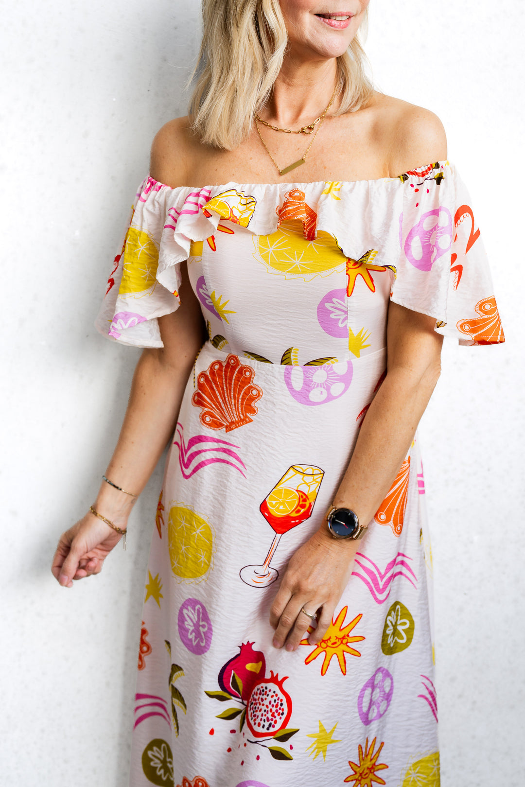 Sangria Midi Dress