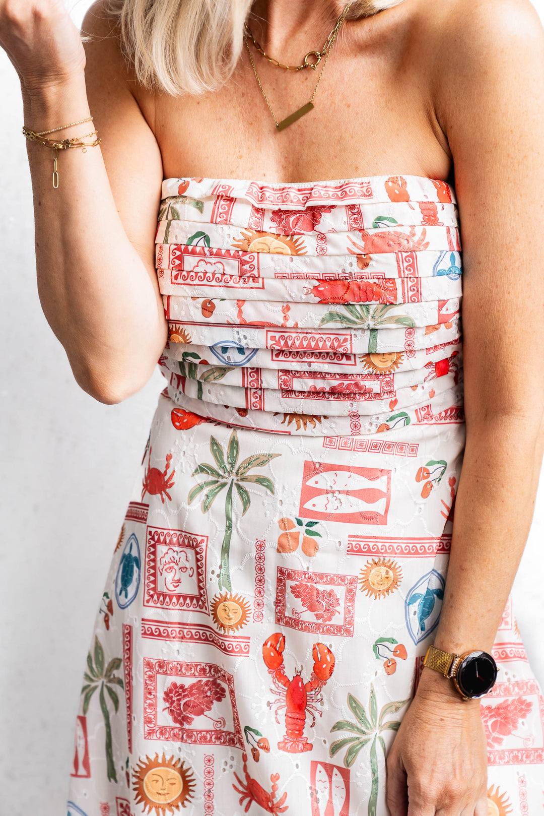 Holiday Strapless Dress