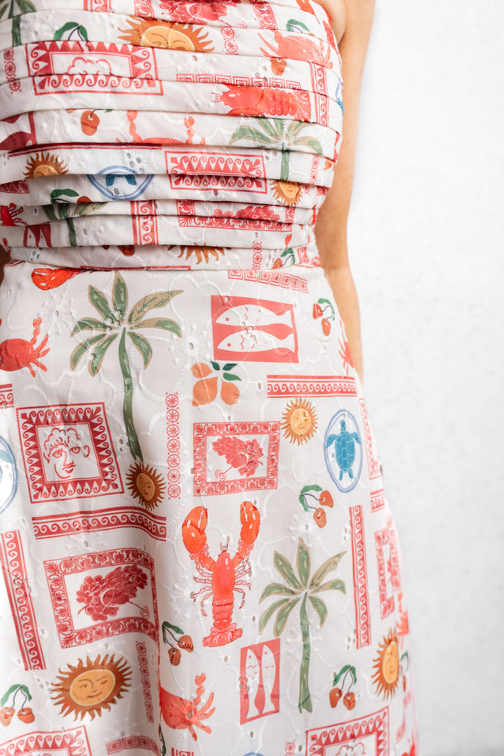 Holiday Strapless Dress