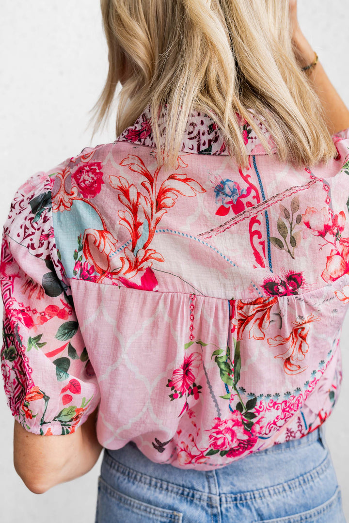 Flora Pink Shirt