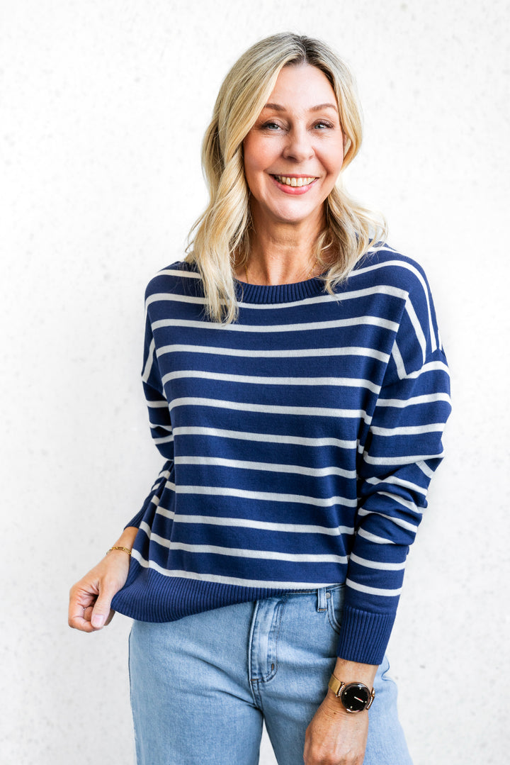 Adele Knit - Navy