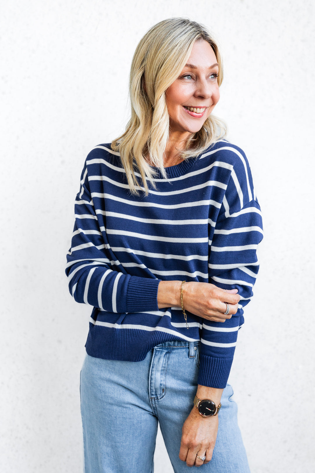 Adele Knit - Navy