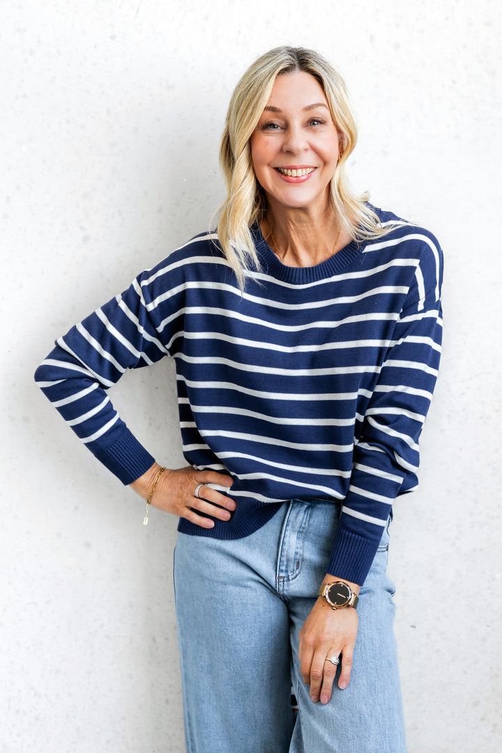 Adele Knit - Navy