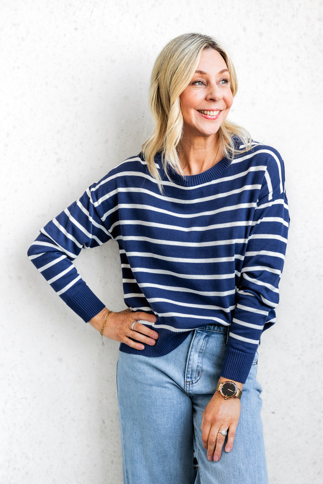 Adele Knit - Navy