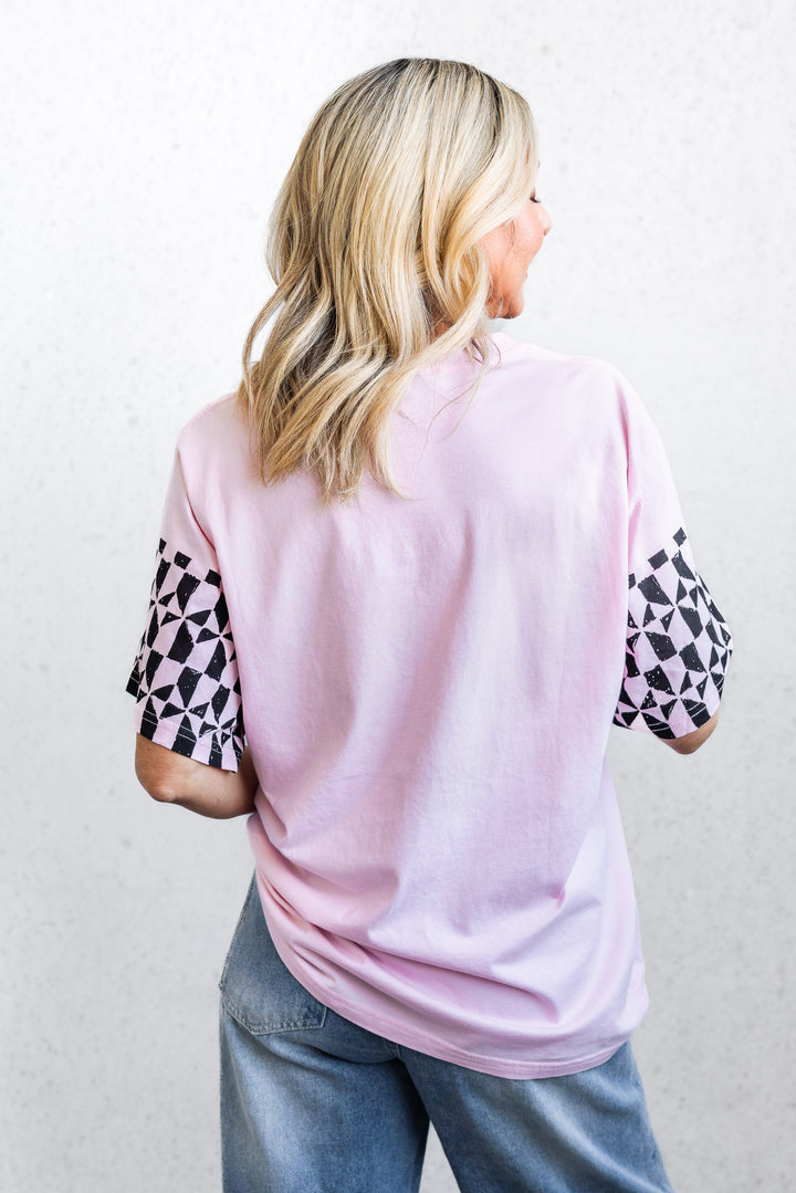 All Along Tee - Pink