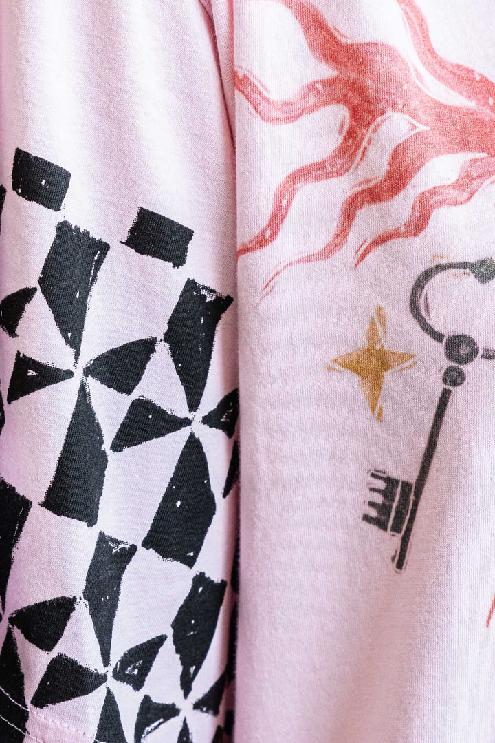 All Along Tee - Pink