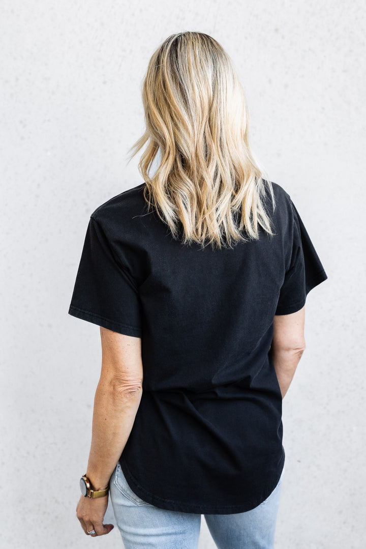 Spicy Margs Tee - Washed Black