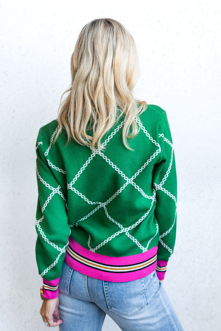 Chain Knit - Green