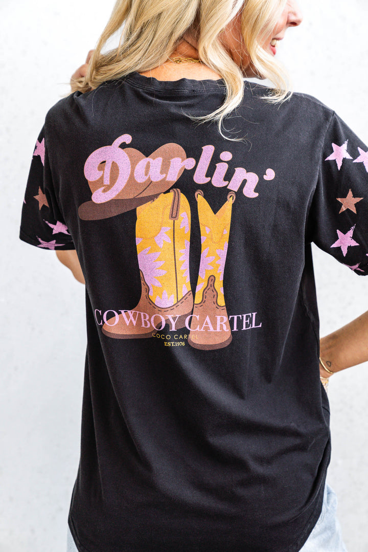 Darlin' Tee - Washed Black