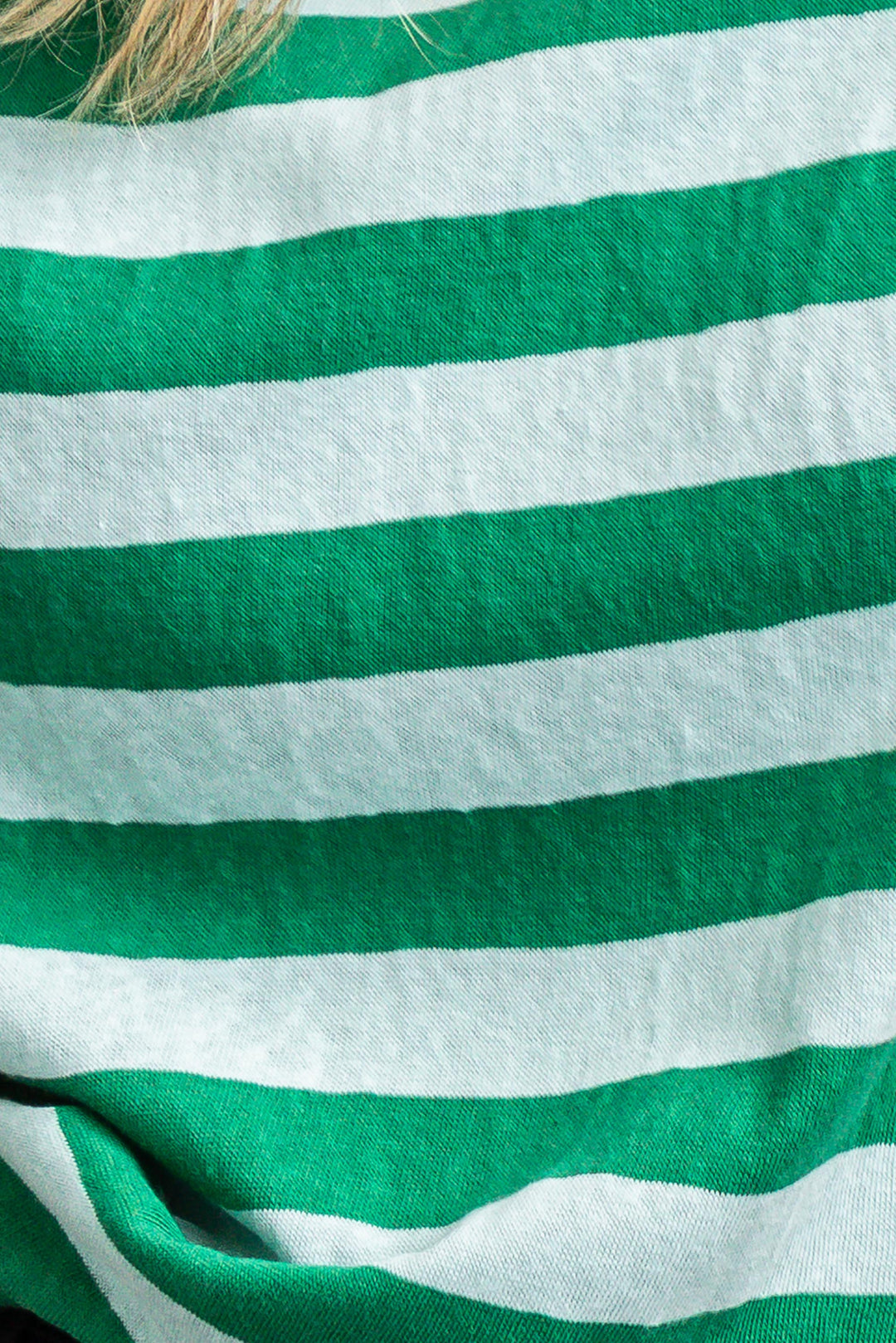 Tilly Tee - Green Stripe