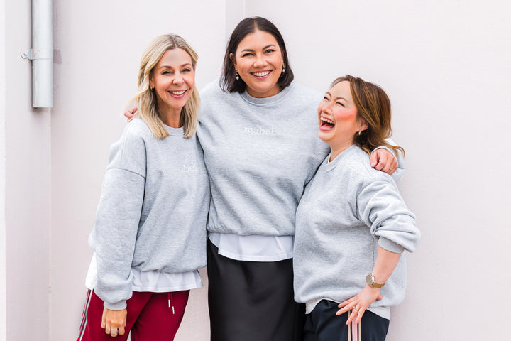 The Mabel Sweatshirt - Grey Marle