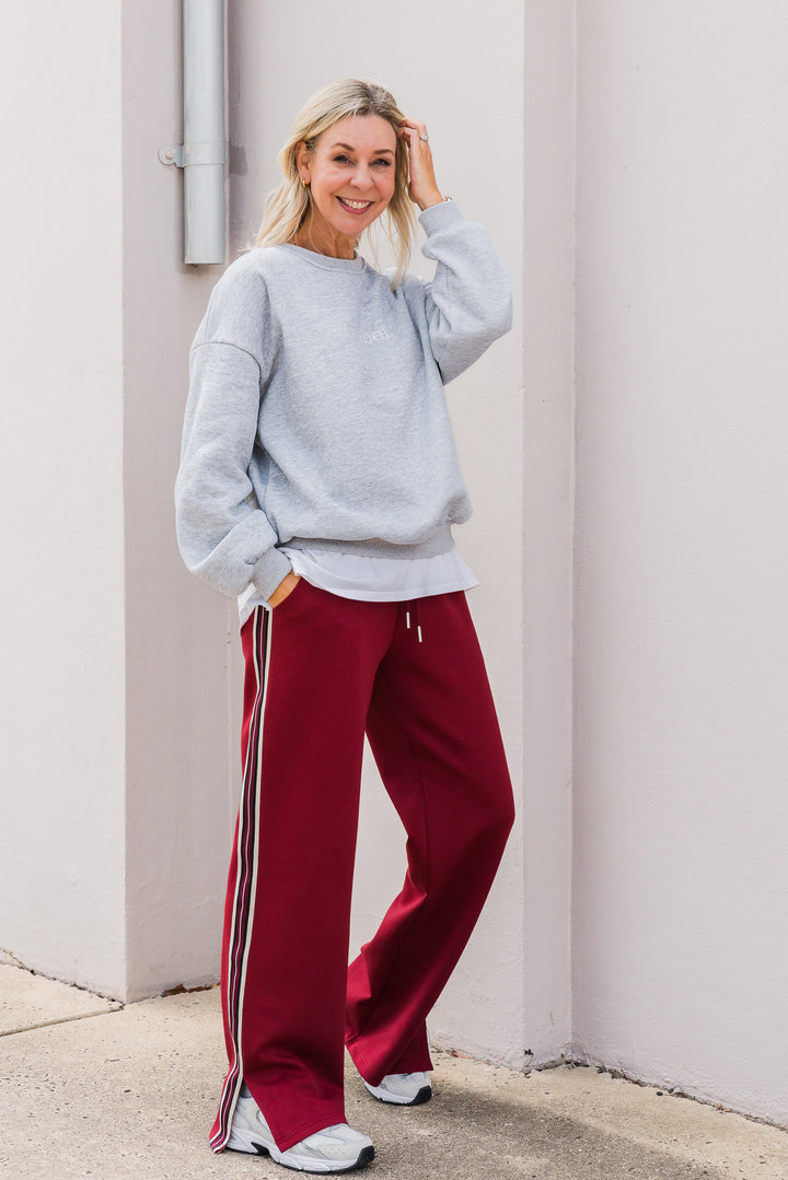 The Mabel Sweatshirt - Grey Marle