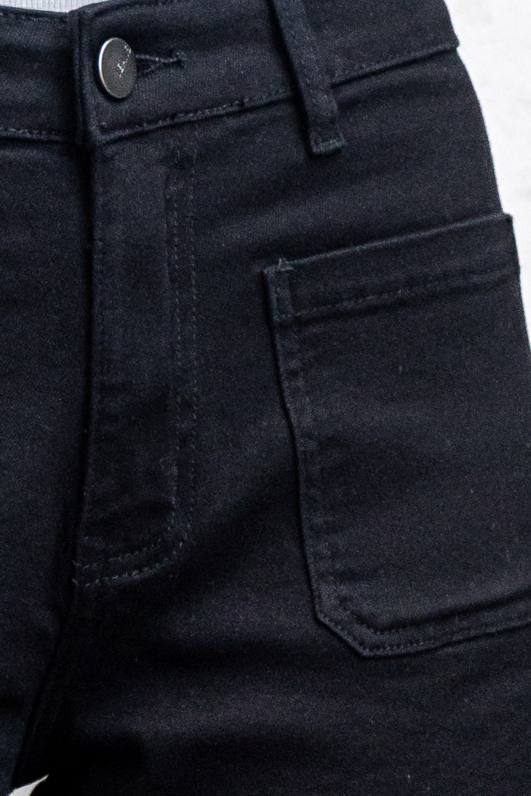 Davey Denim Shorts - Black