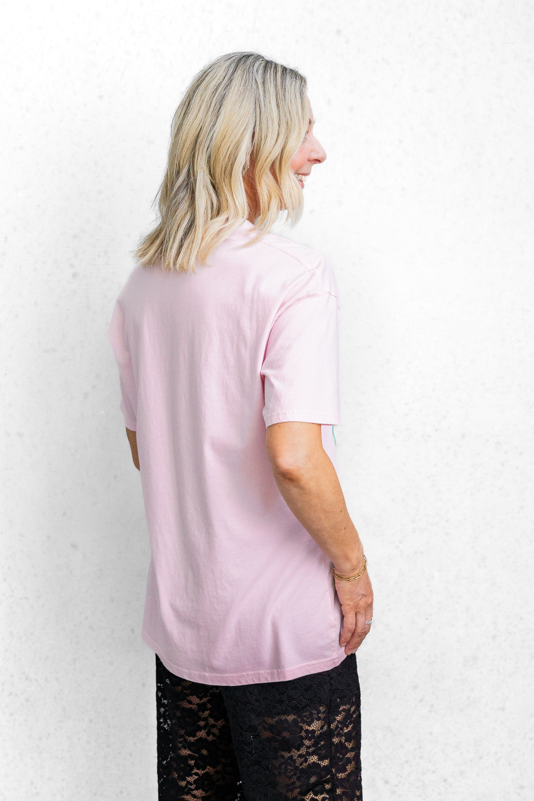 Sardine Graphic Tee - Pink