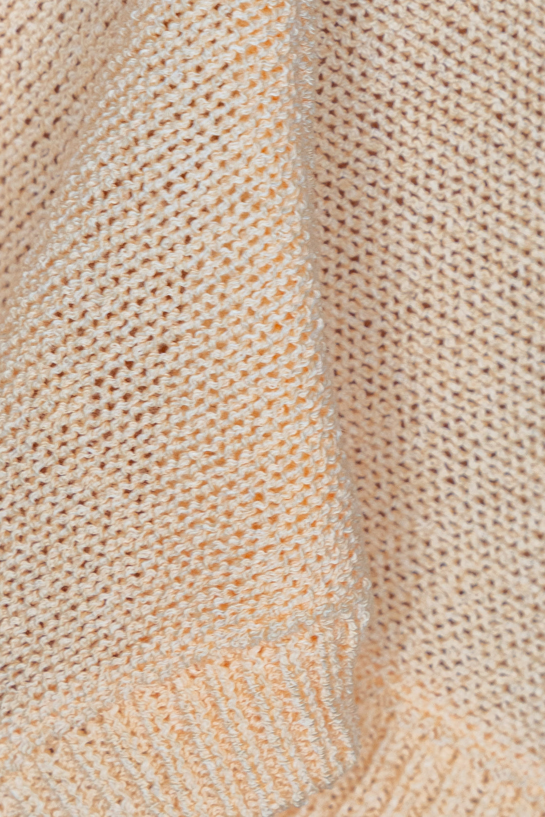 Oversized Drape Knit Top - Butter