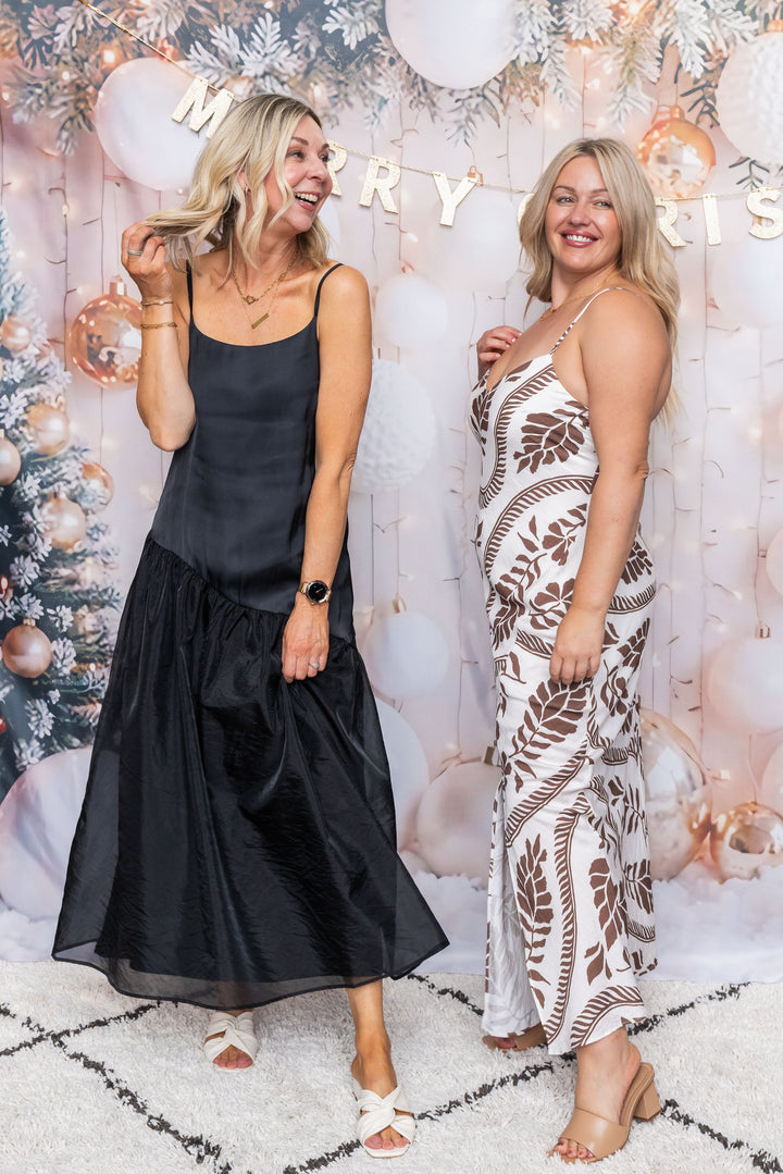 Vine Dress - Chocolate