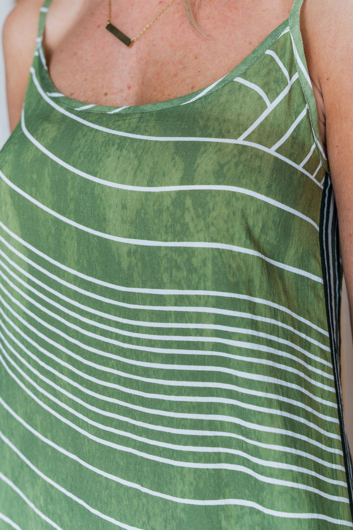 Flow State Maxi Dress - Green