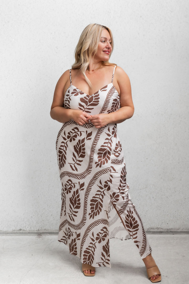 Vine Dress - Chocolate