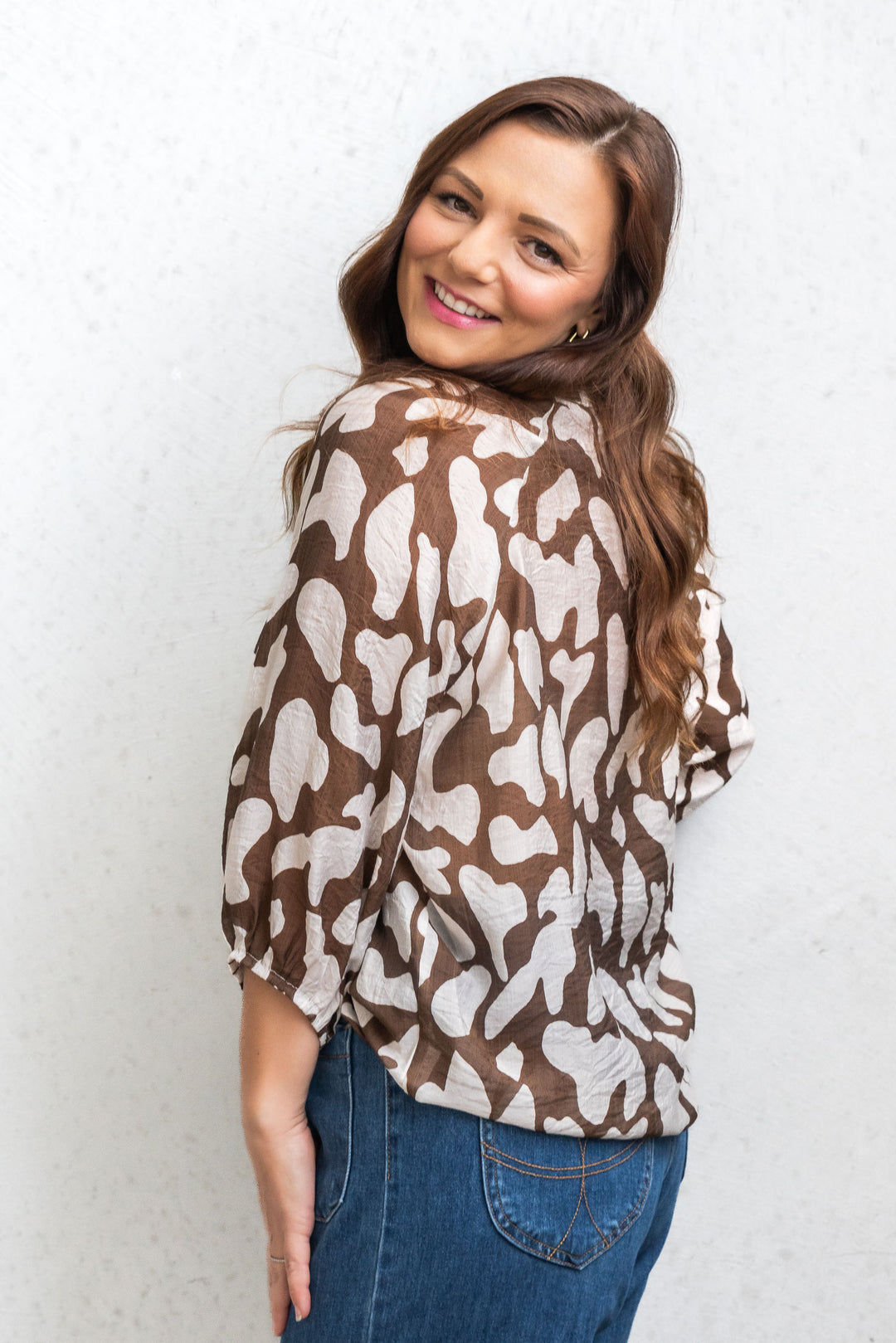 Marsa Top - Cream/Chocolate