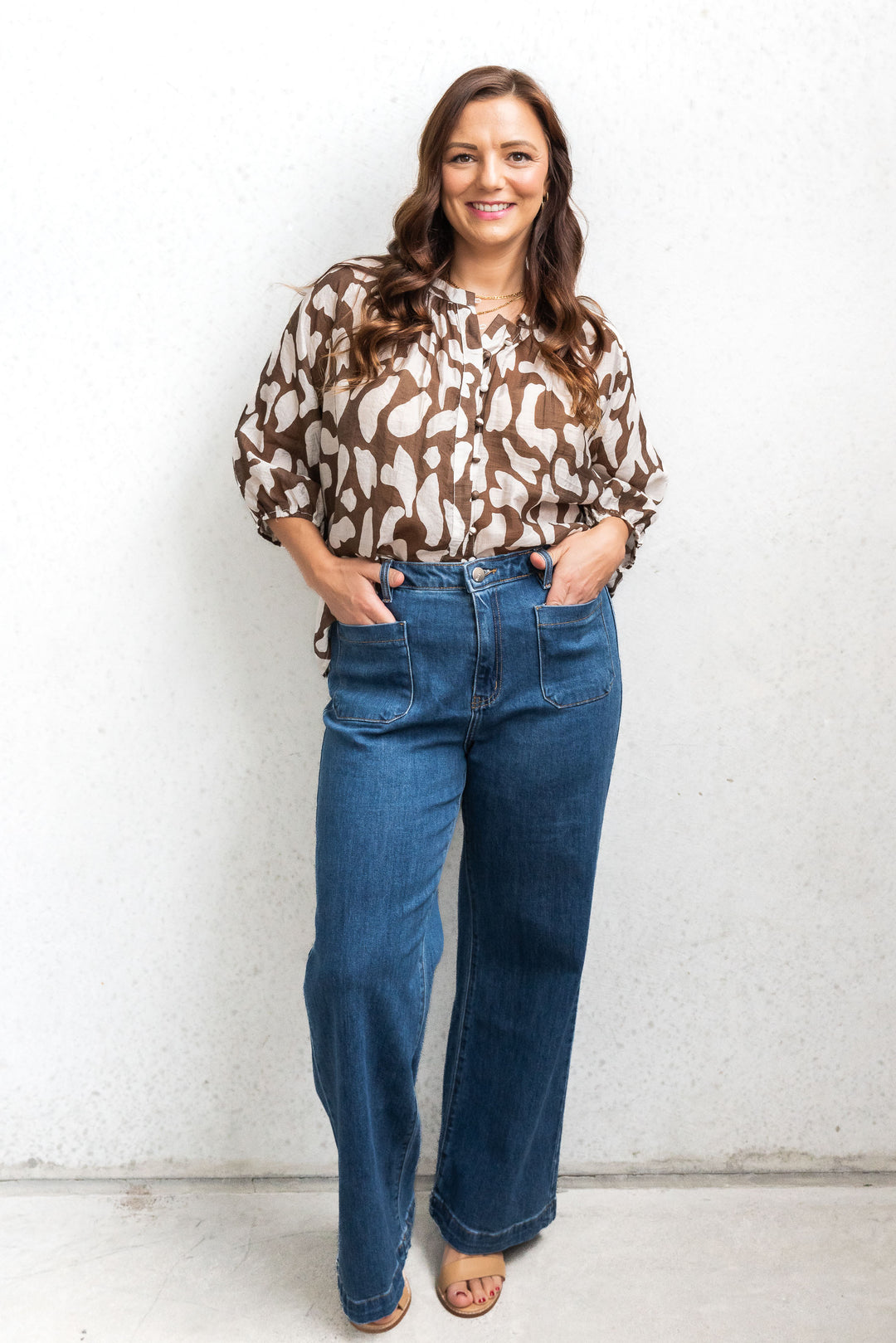 Marsa Top - Cream/Chocolate