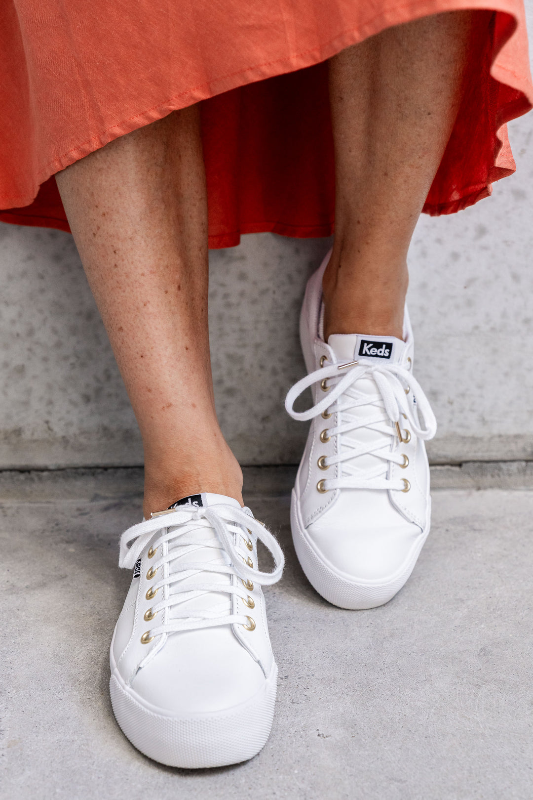 Keds Jump Kick Duo Leather - White