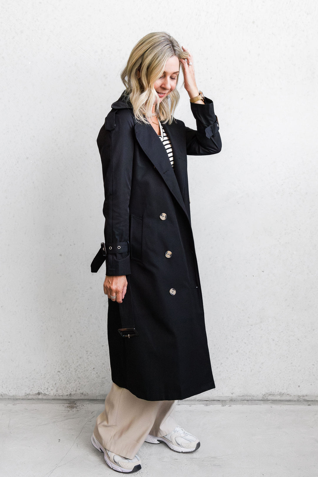 Tilly Trench Coat - Black