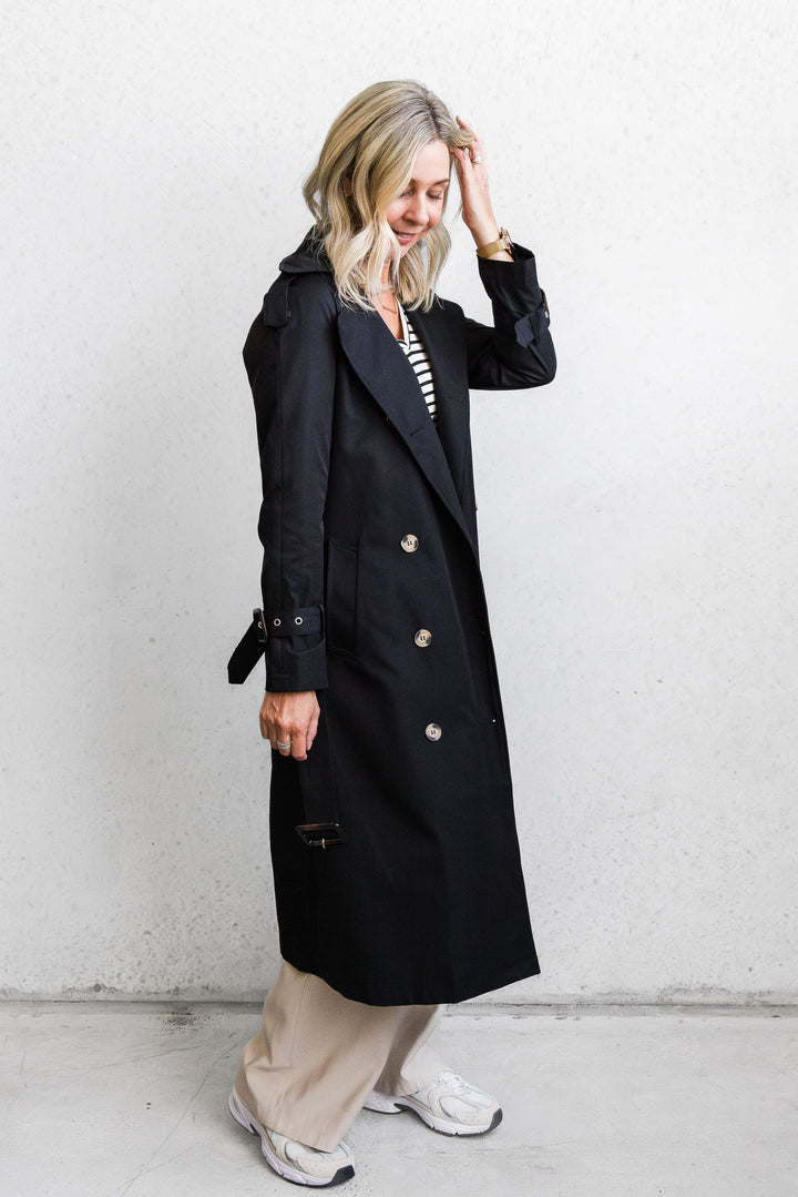 Tilly Trench Coat - Black