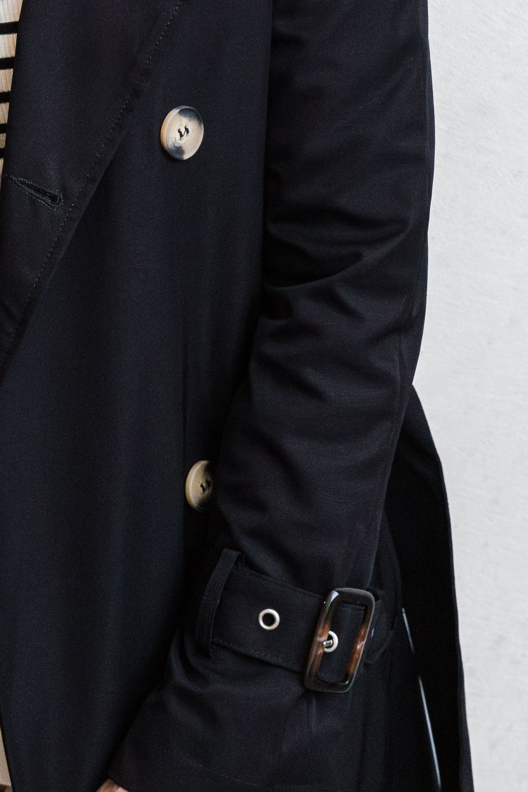 Tilly Trench Coat - Black