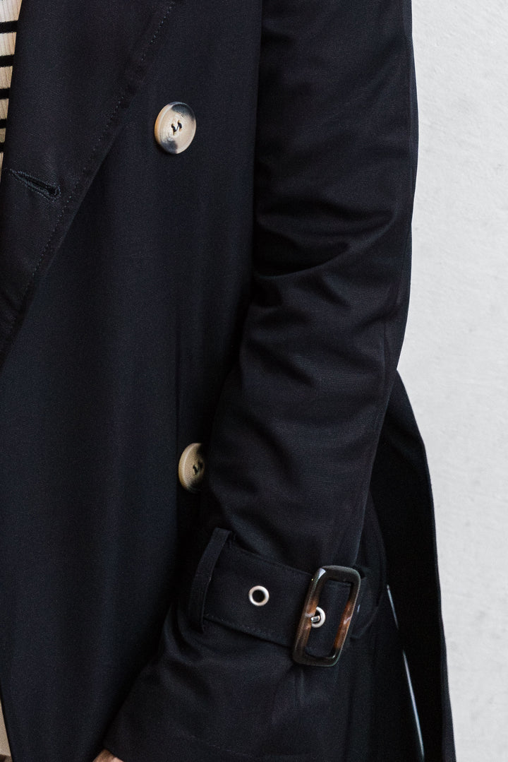 Tilly Trench Coat - Black
