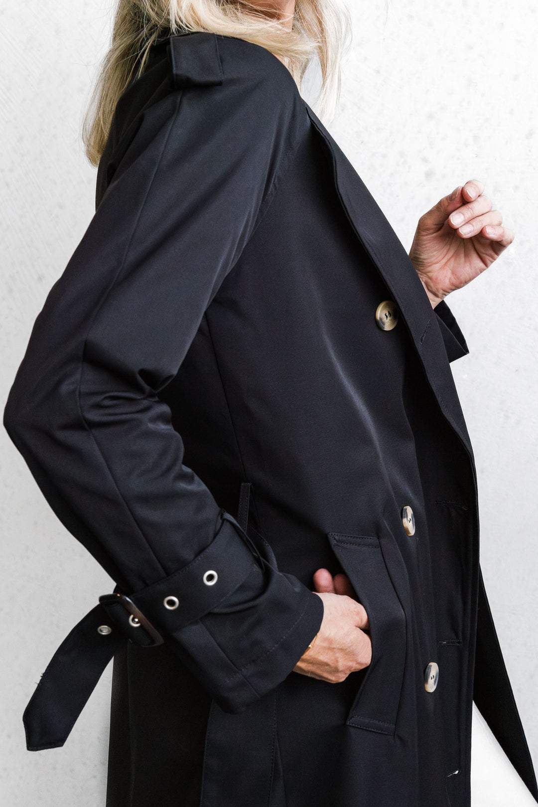 Tilly Trench Coat - Black