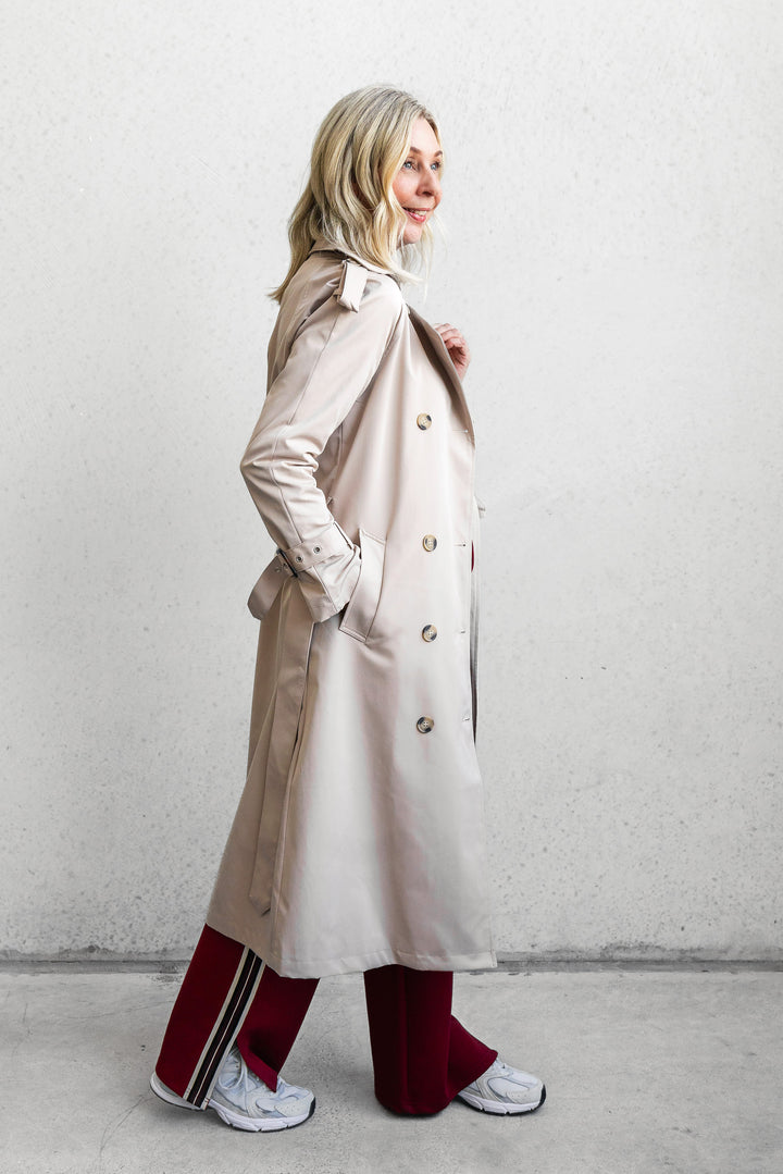 Tilly Trench Coat - Natural