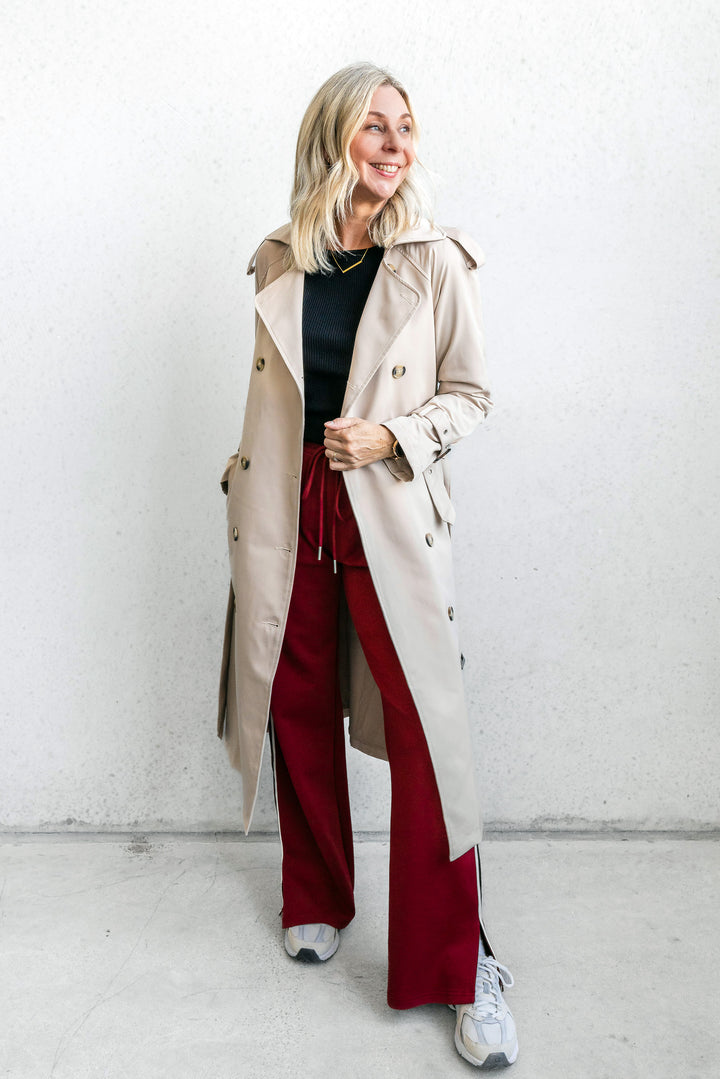 Tilly Trench Coat - Natural