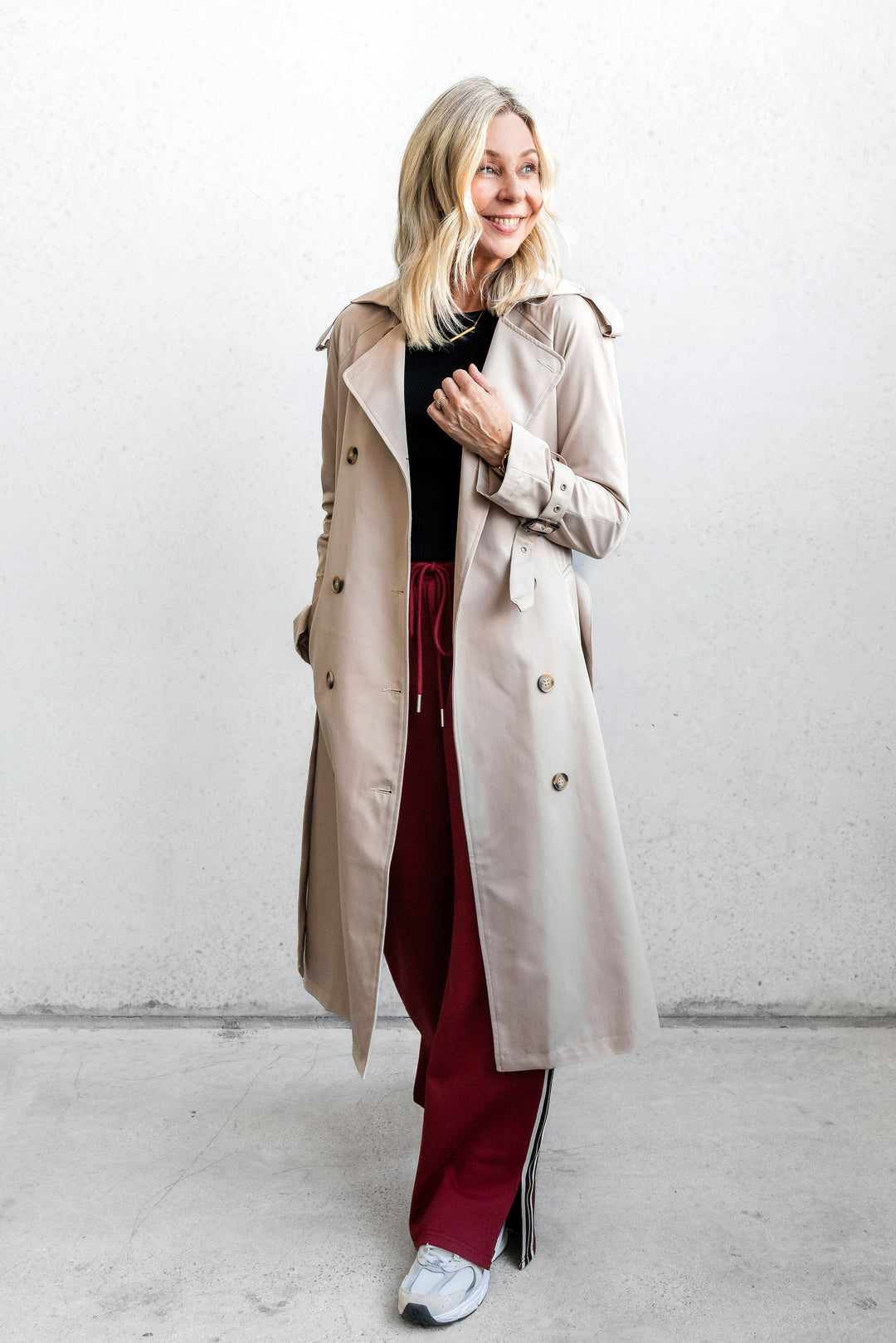 Tilly Trench Coat - Natural
