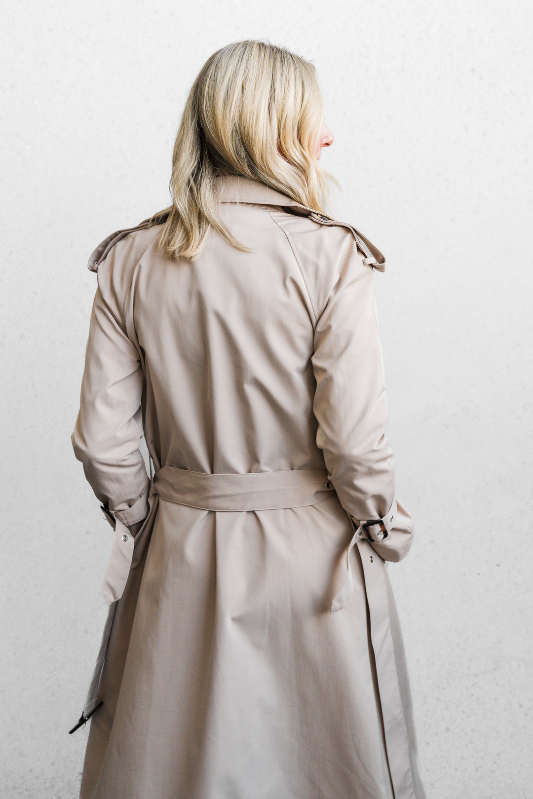 Tilly Trench Coat - Natural