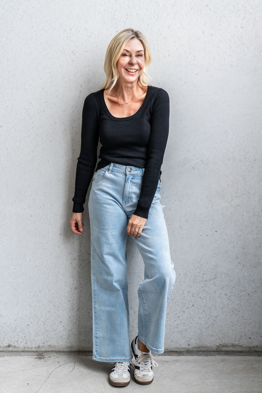 Freya Knit - Black - Mabel and Woods