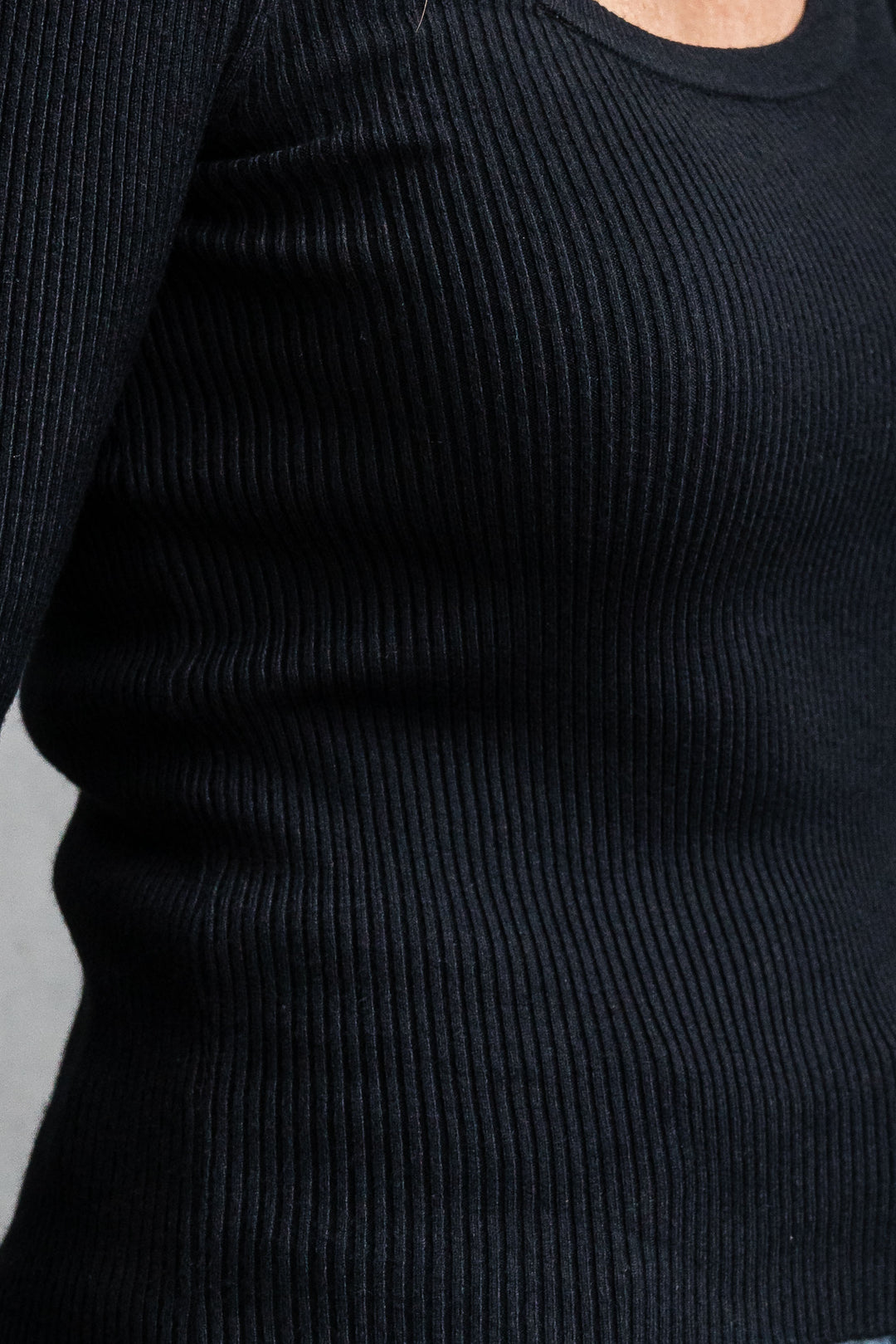 Freya Knit - Black - Mabel and Woods