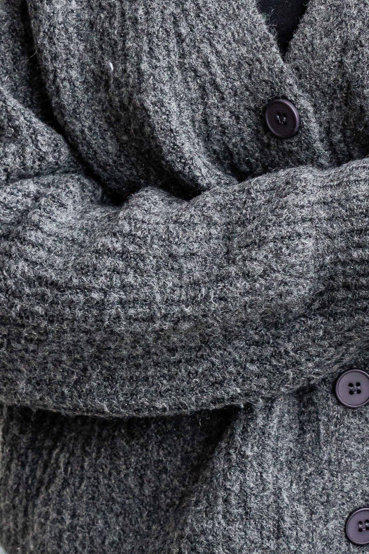 Grace Cardi - Charcoal