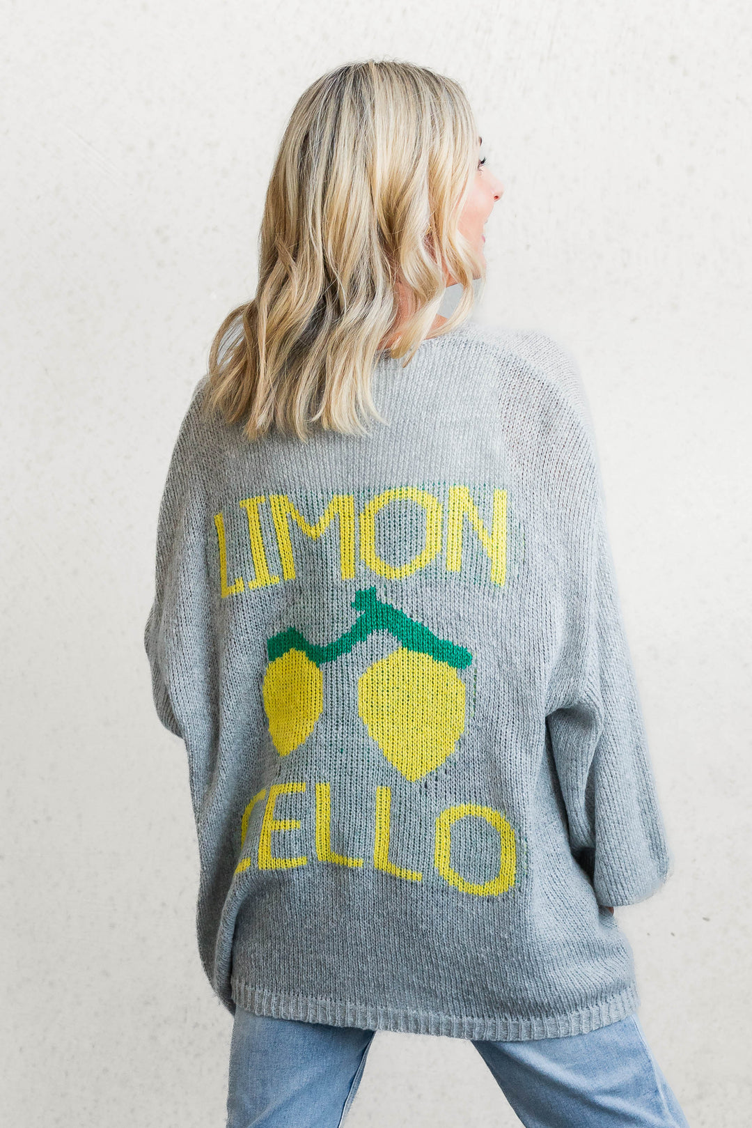 Limoncello Oversized Cardi