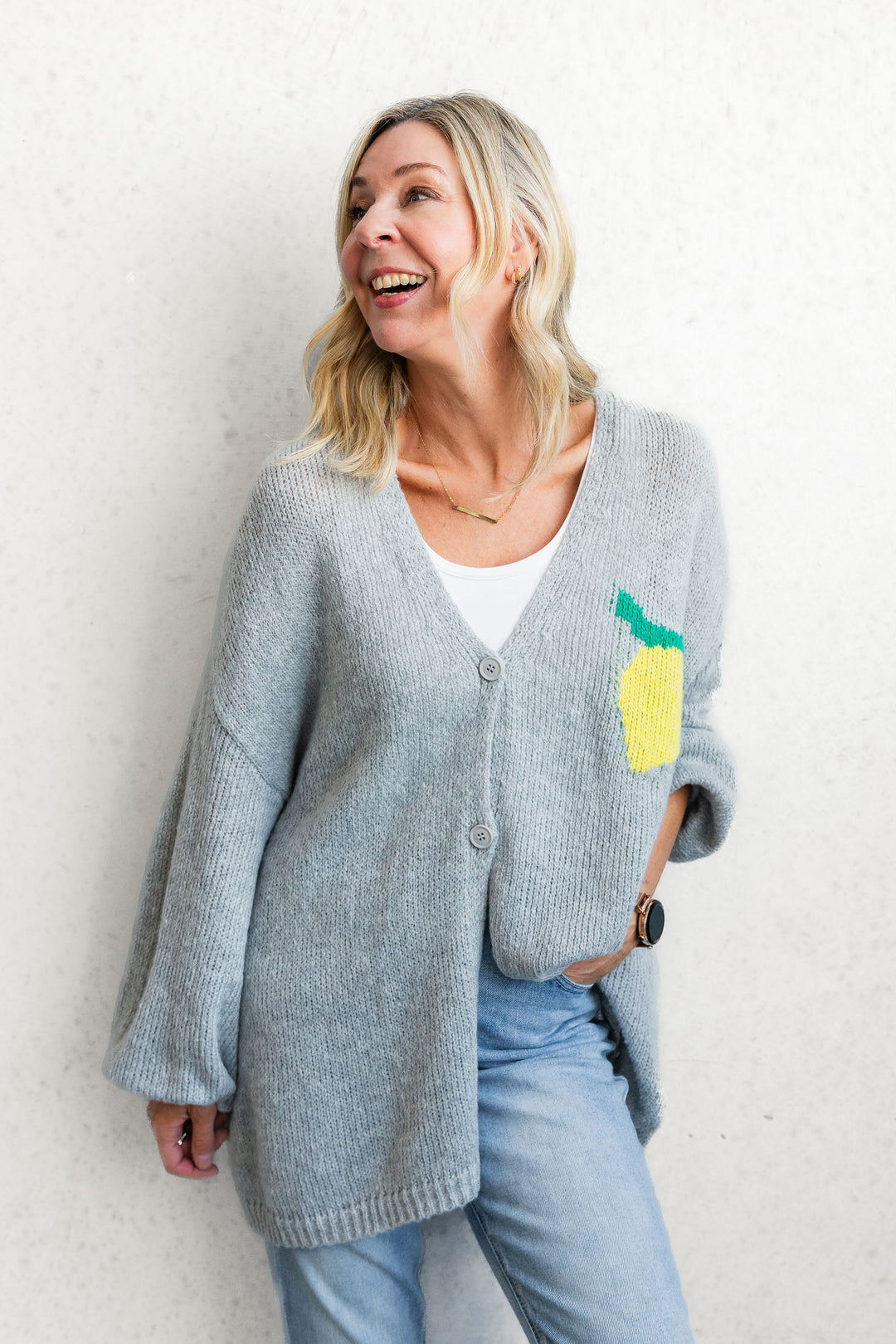 Limoncello Oversized Cardi
