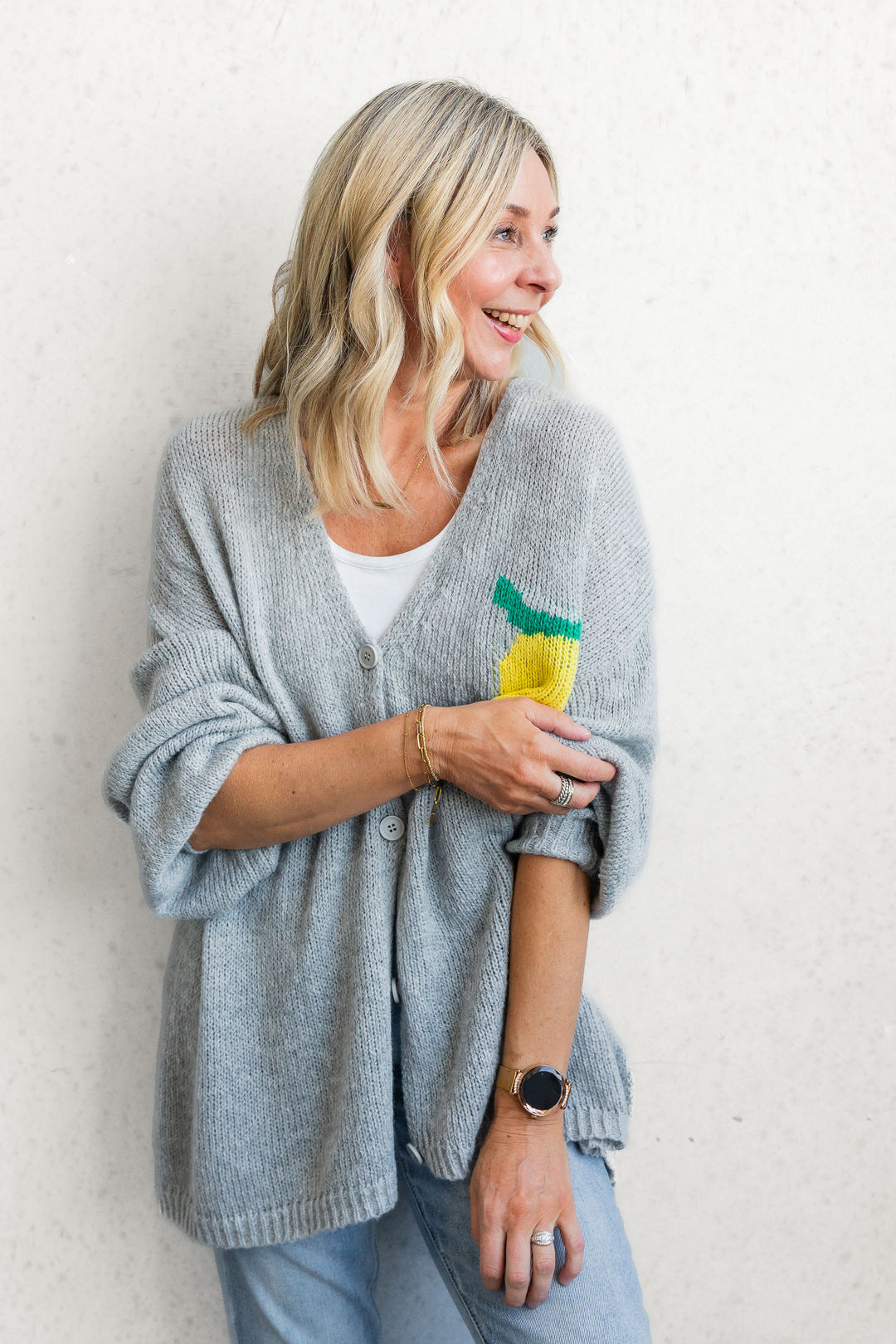 Limoncello Oversized Cardi