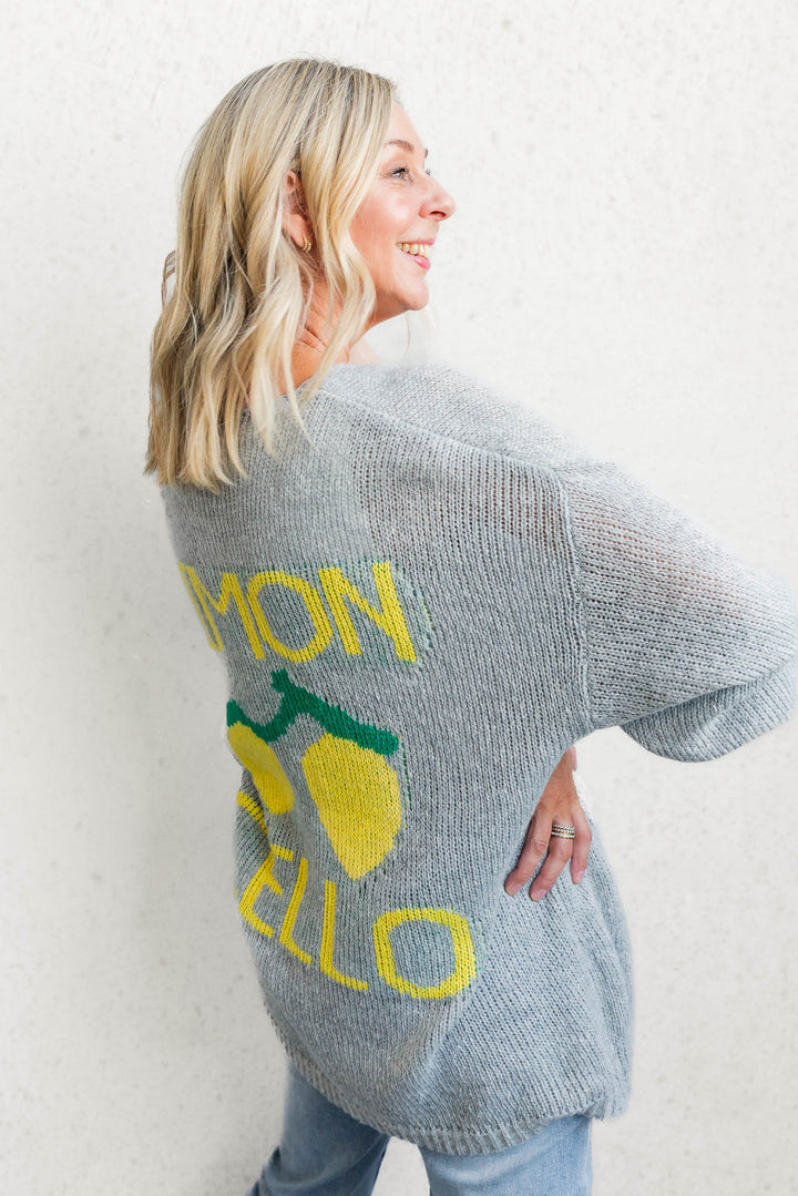 Limoncello Oversized Cardi