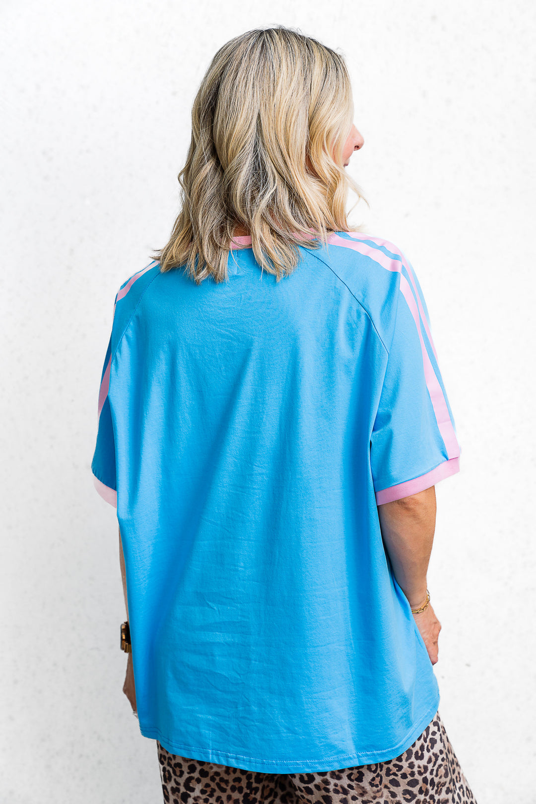 Mermaid Aperol Club Tee - Blue - Mabel and Woods