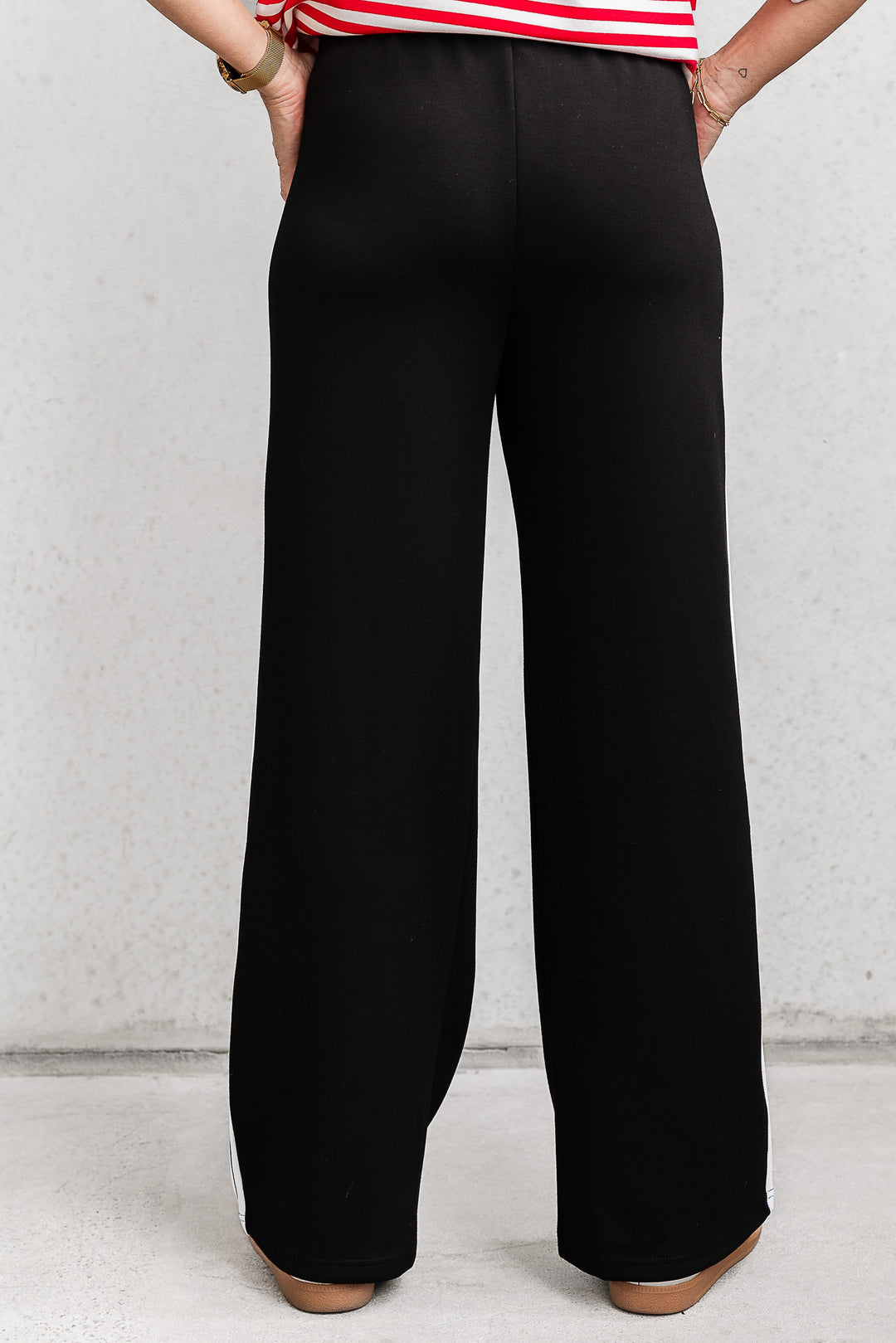 Racer Pant - Black/White