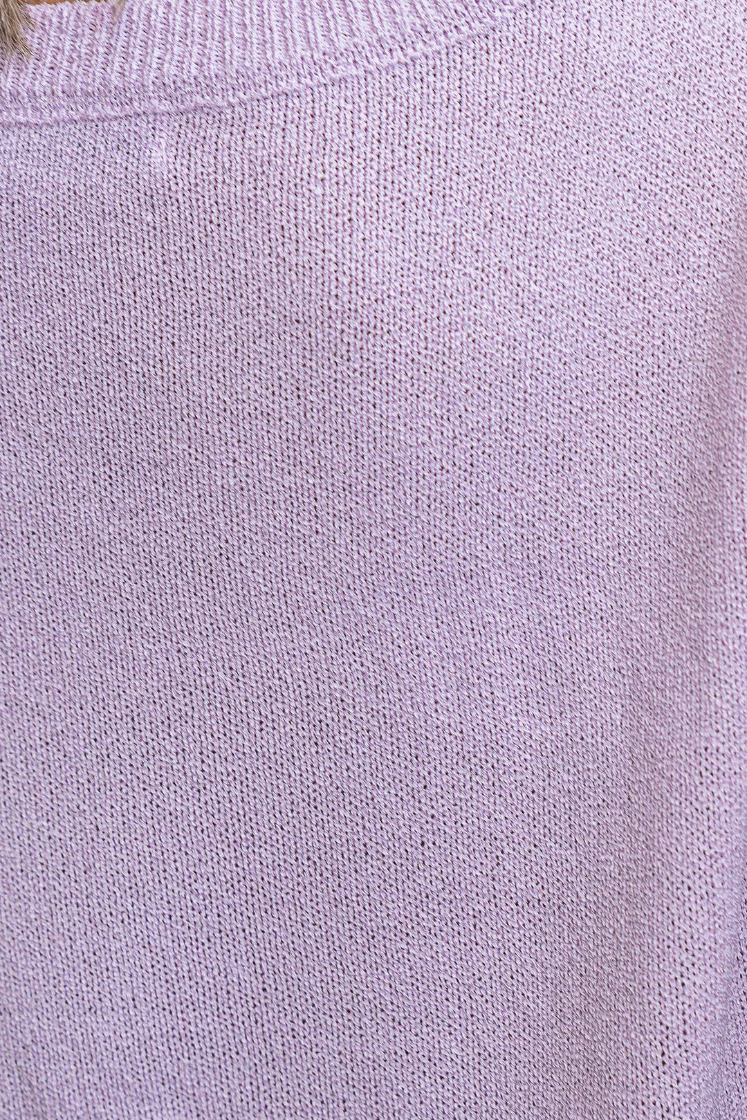 Henley Knit Tee - Lilac - Mabel and Woods