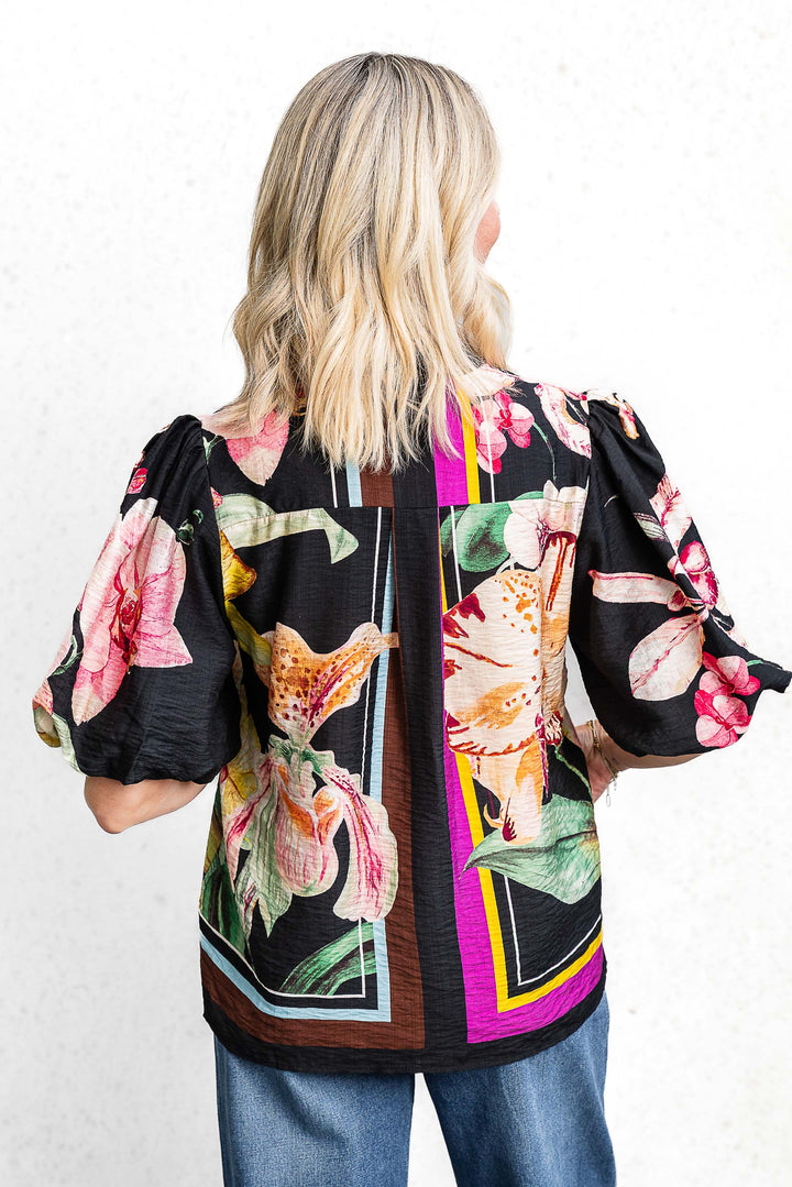 Black Lily Shirt - Mabel and Woods